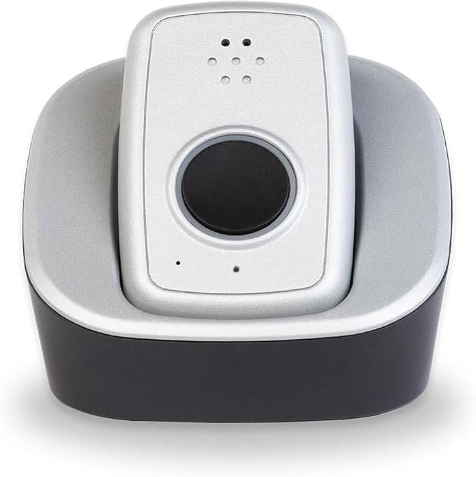 ADT - On-The-Go Mobile Medical Alert System for Seniors - GPS Capabilities, Included Waterproof Wearable Panic Button, 24/7 U.S. Based Monitoring (White Wristband)