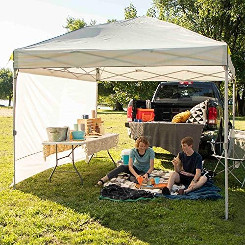 CORE Removable Sun Wall for Straight Leg Canopy Gazebo, Accessory Only, 10 ft x 10 ft