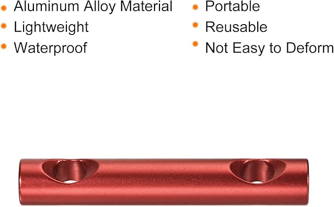 MECCANIXITY Tent Rope Adjusters Aluminum Alloy Tensioners Guyline Cord Fasteners for Outdoor Camping