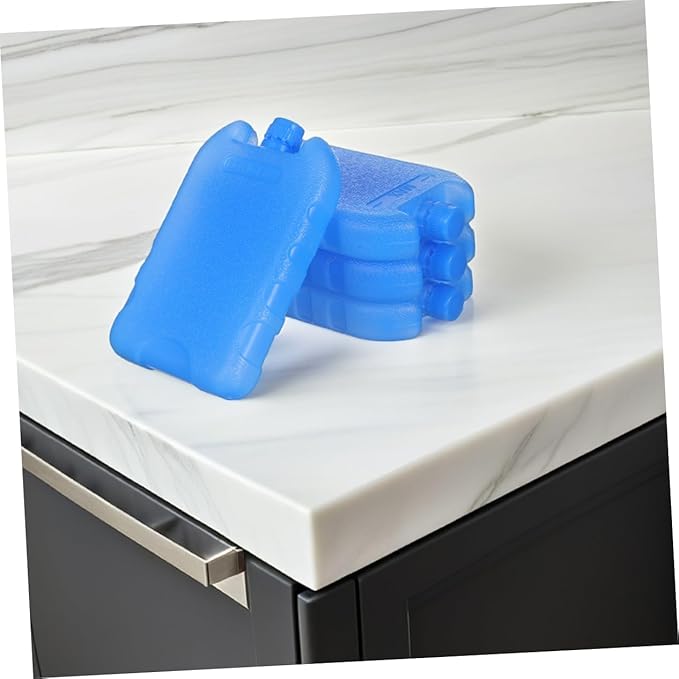 Homoyoyo Temperature Reduction Air Cooler Ice Crystal Box Pack Reusable Cold Packs for Office Home Travel