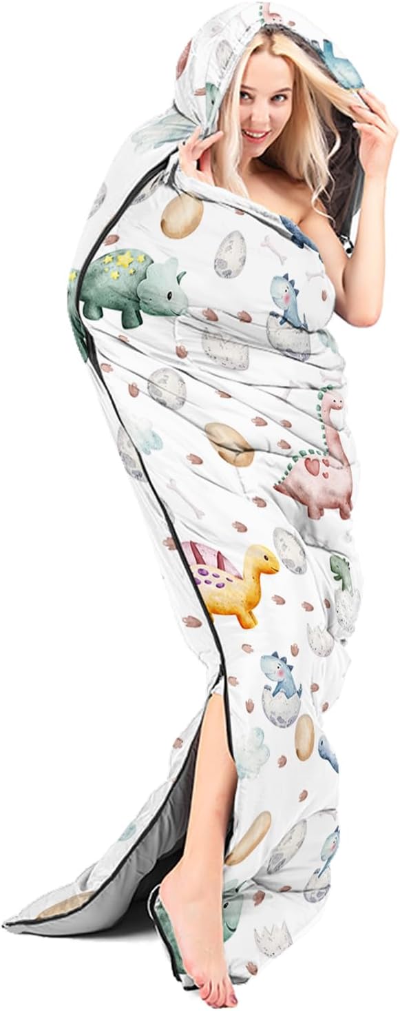 CVHOUSE Camping Sleeping Bags,3 Season Warm & Cool Weather,Lightweight,Waterproof Sleeping Bags for Adults & Kids,Traveling,and Outdoors,Camping Gear Equipment