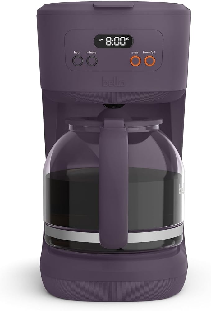 bella 12 cup Programmable Coffee Maker