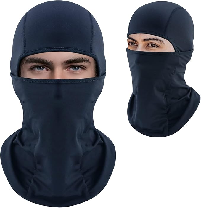 Cold Weather Face Cover for Men Windproof Thermal Winter Breathable Scarf Mask Women Neck Warmer Hood