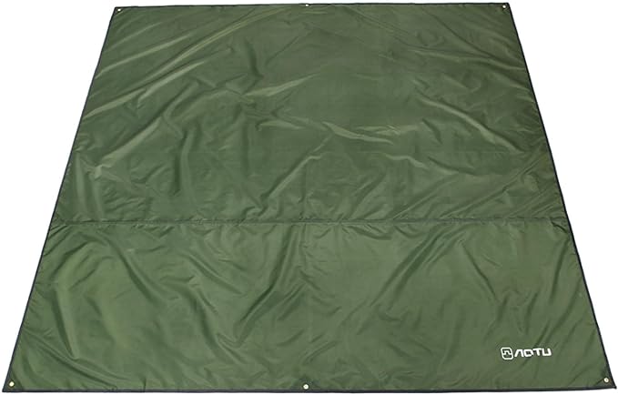 Azarxis Waterproof Camping Tent Tarp Hammock Rain Fly Footprint Ground Cloth Shelter Sunshade Beach Picnic Blanket Mat for Outdoor Camping Park Lawn