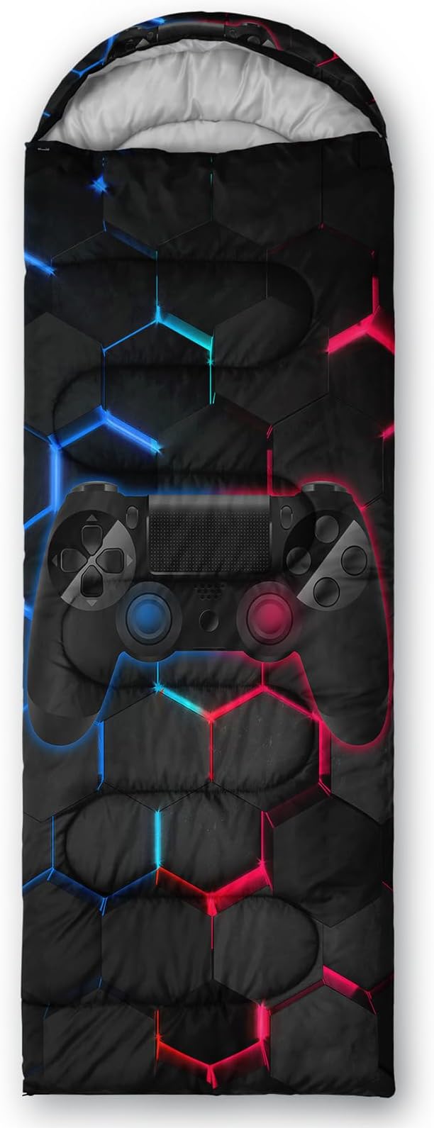 Axolotl Unicorn Sleeping Bag for Kids Boys Girls–Lightweight Warm Cold Weather Sleeping Bags,Waterproof Portable Sleeping Bag with Compression Sack for Camping Backpacking Outdoor Indoor