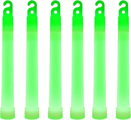 30 Ultra Bright Glow Sticks in Bulk - Multi Use Glowsticks for Parties, Camping, Emergency Light and Survival Kit with 12 Hours Duration