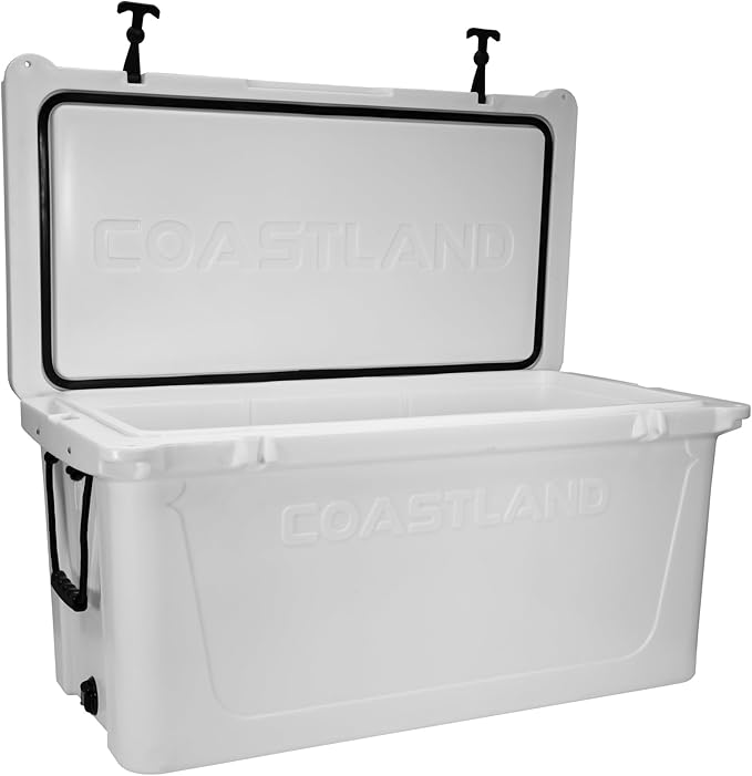 Coastland Delta Series Rotomolded Coolers, Premium Everyday Use Insulated Cooler, Ideal Portable Ice Chest Available in Multiple Capacities & Colors