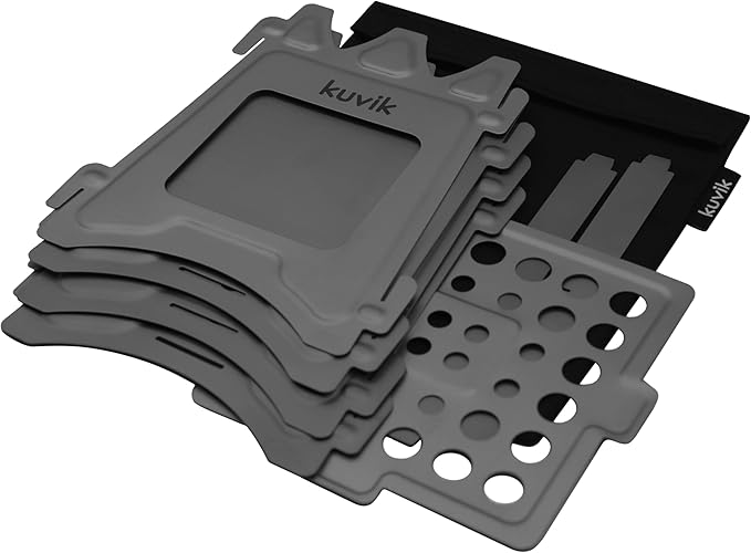 Kuvik Titanium Wood Stove - Ultralight and Compact Stove for Backpacking, Camping, and Survival