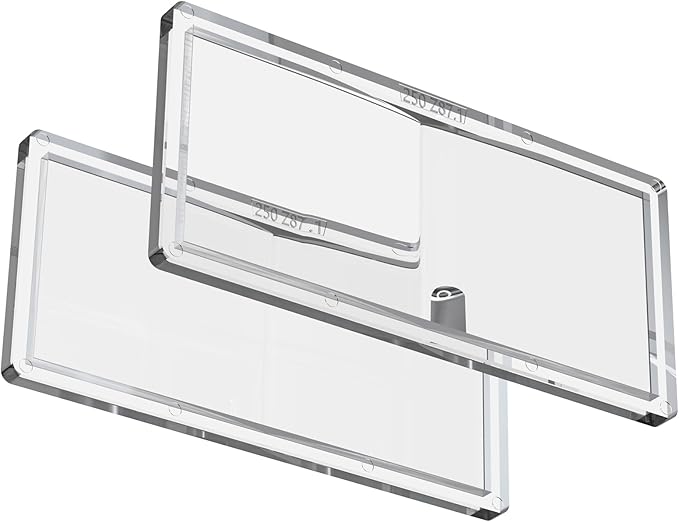 ARCCAPTAIN 2PCS Welding Cheater Lens Magnifying Lens, 2.5 Magnification, 2" x 4.25", Compatible with Most Welding Helmets