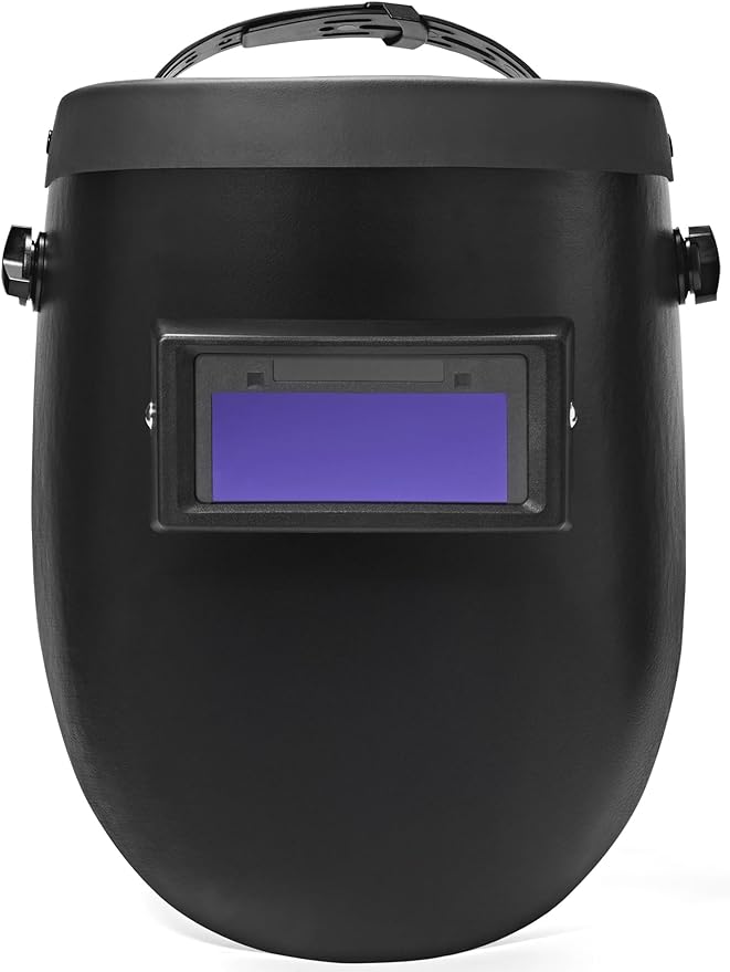 Auto Darkening Welding Helmet - Lightweight, Shade #3/11, with Bag (Black)