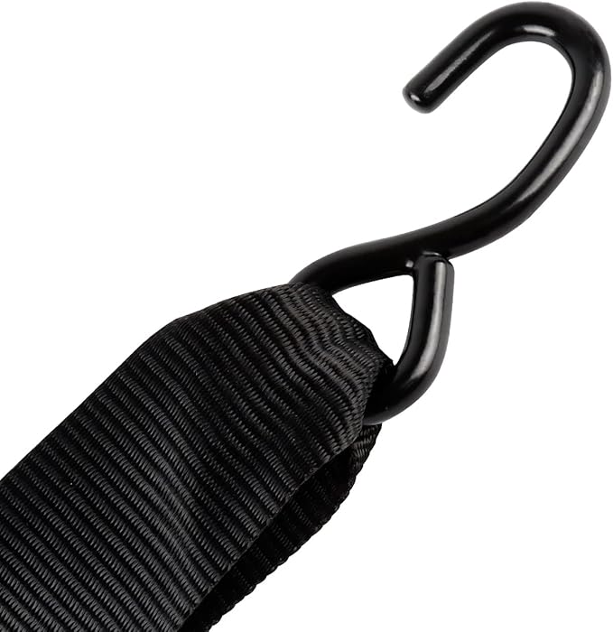 Cargo Net for Pickup Truck Bed Adjustable 42"x50" Truck Bed Cargo Netting with S-Hook Fittings 2” Wide Heavy Duty Small Trunk Net Automotive Carrier for SUV Car Trailer