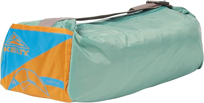 Kelty Sunshade – Pop Up Portable Shade UV Shelter for Beach Trips, Soccer Games, Backyard, Camping, Adjustable Side Wall, Wind Protection, 2024 Model