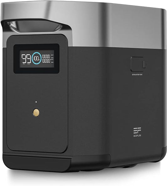 EF ECOFLOW Delta 2 Smart Extra Battery, 1024Wh LiFePO4 Expansion Battery for Power Station DELTA2