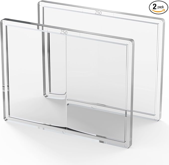 ARCCAPTAIN 2PCS Welding Cheater Lens Magnifying Lens, 2.5 Magnification, 3.54" x 4.25", Compatible with Most Welding Helmets