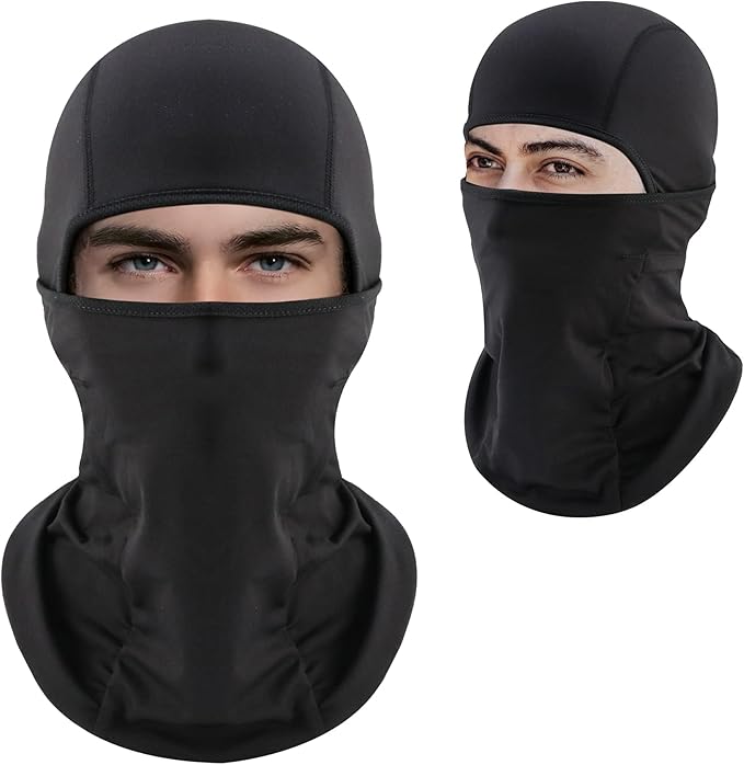 Cold Weather Face Cover for Men Windproof Thermal Winter Breathable Scarf Mask Women Neck Warmer Hood