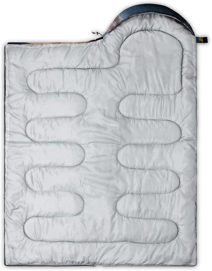 AILONEN Blue Glowing Basketball Sleeping Bag for Kids Boys,Warm and Cool Weather,Lightweight,Waterproof Backpacking,City Theme Ball Sports Sleeping Bag for Camping