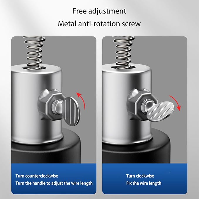 Drain Snake Drill,Drain Auger,33 ft. Drain Drill Drain Clog Removal Tool for Bathtub Drain, Bathroom Sink, Kitchen Cleaning (Black)