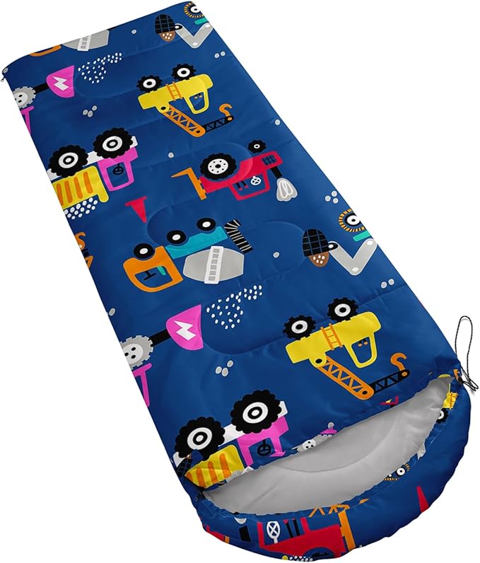 Camping Sleeping Bags Warm & Cool Weather Waterproof Backpacking Sleeping Bag All Seasons Camping, for Adult Kids Boy Girls Camping Gear Equipment, Traveling