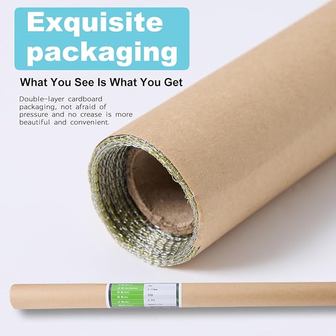 304 Stainless Steel Mesh Screen 27.5"X236"(70X600cm), 1.5mm Hole Metal Net Sheet, Non-Corrosive and Non-Rusting Net Screen for Window, Door 1 Roll, Easy to Cut and Install (22 Mesh)