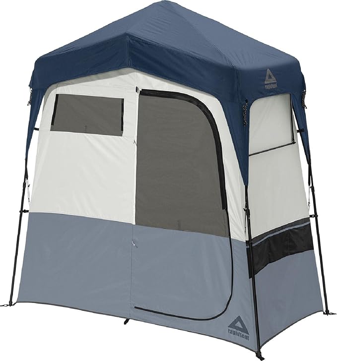 Caddis Rapid Privacy Shelter 1/2-Rooms, Camping Shower & Portable Toilet Tent, Privacy Tents for Camping, Pop Up Tent for Showering, Changing or Lavatories, Portable Shower, (by Caddis Sports Inc.)