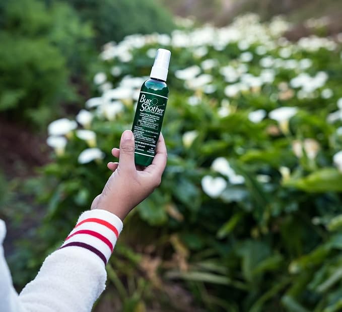 Bug Soother Spray (3, 4oz) - Natural Mosquito, Gnat & Insect Deterrent & Repellent with Essential Oils - 100% DEET-Free Safe for Adults, Babies, Pets, & Environment - Made in USA - Includes 1 oz