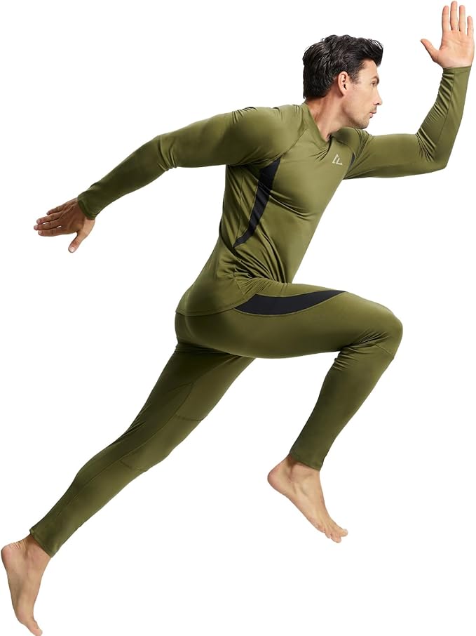 CL convallaria Thermal Underwear Long Johns Set Mens Winter Gift Hunting Gear Sport Base Layer Bottom Top