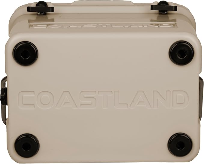 Coastland Bay Series Cooler Premium Everyday Use Insulated Rotomolded Cooler, Small Ice Chest for Tight Spaces, Soccer Games, & Tailgates