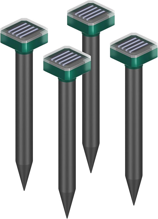 Effective Solar Deer Repellent Outdoor - Ultimate Deer Deterrent Devices for Your Yard, Keep Deer Away with High-Tech Deer Repeller for Yard, Deer Repellent Devices Outdoor Pet Safe