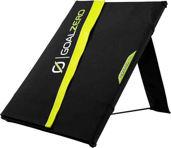 Goal Zero Nomad 200-Watt Solar Panel, Folding Solar-Panel Charger with Kickstand, Portable Solar-Panel Power
