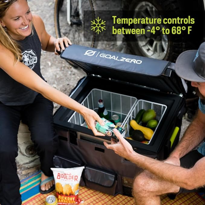 Goal Zero Alta 50, Portable Fridge and Portable Freezer, Energy Efficient, 53L