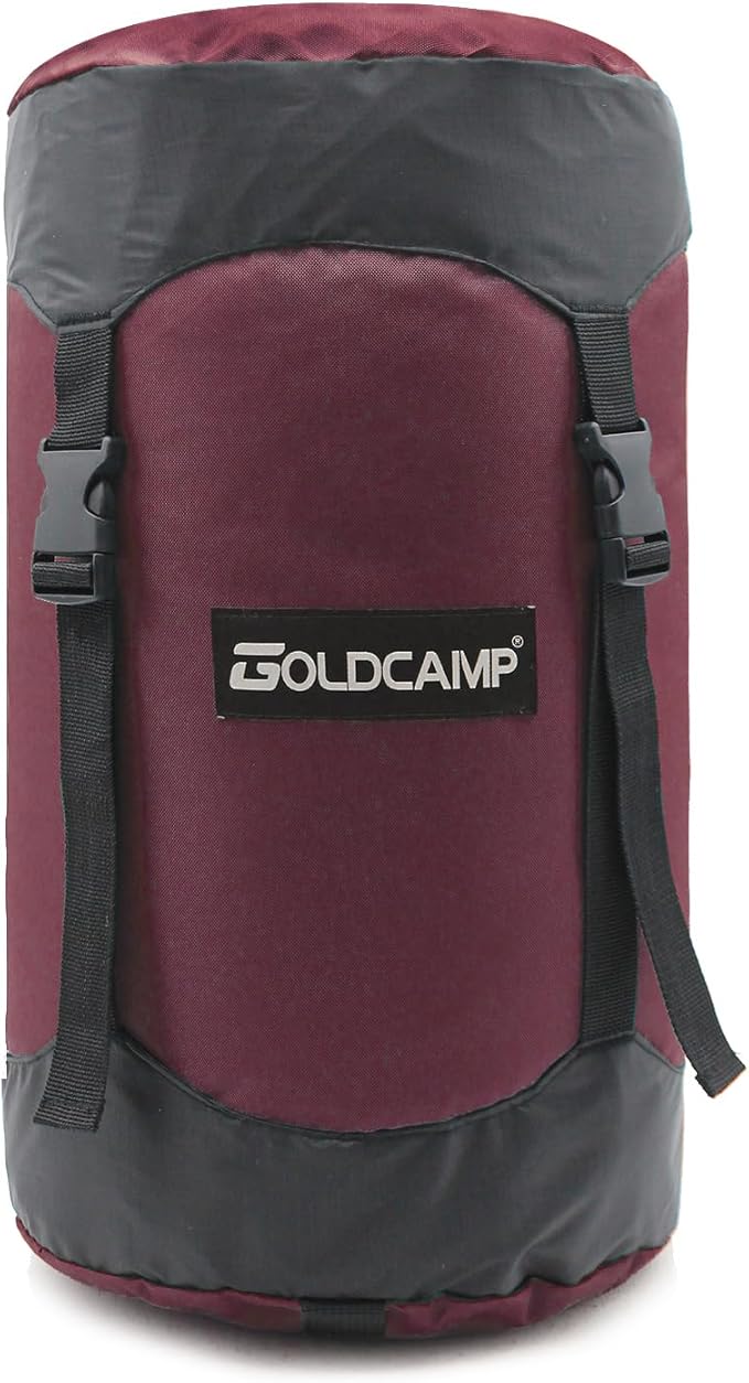 Outdoor Storage Stuff Sacks, Camping Gear Organizer (RED, XL)