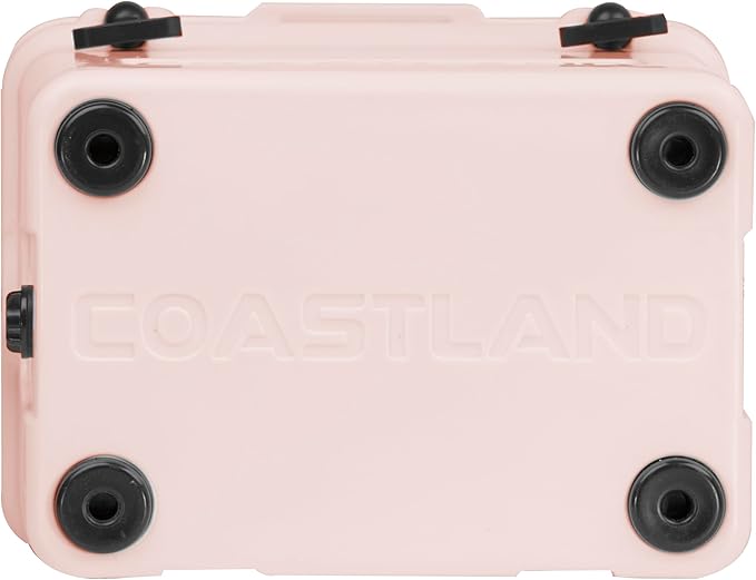 Coastland Bay Series Cooler Premium Everyday Use Insulated Rotomolded Cooler, Small Ice Chest for Tight Spaces, Soccer Games, & Tailgates