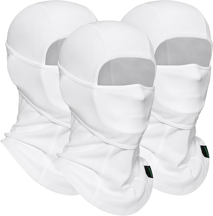 Balaclava Ski Mask 3 Pieces Full Face Cover for Men and Women Breathable Windproof Balaclava Face Mask for Skiing & Snowboard