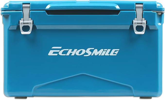 EchoSmile 25/30/35/40/60/75 Quart Rotomolded Cooler, Built to Stand up to The Rigors of The Journey