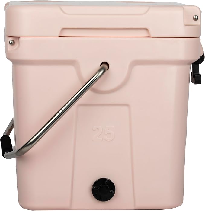 Coastland Bay Series Cooler Premium Everyday Use Insulated Rotomolded Cooler, Small Ice Chest for Tight Spaces, Soccer Games, & Tailgates