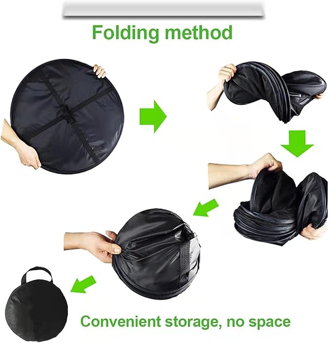 Drying Rack Net Dryer 4 Layer 2ft Black W/Green Zippers Hydroponics Drying Rack Herbs for Plant Bud Seed,Plant Racks for Weed,Mesh Hanging Plant Dry,Herb Dry,for Garden Outdoor Bud Tea