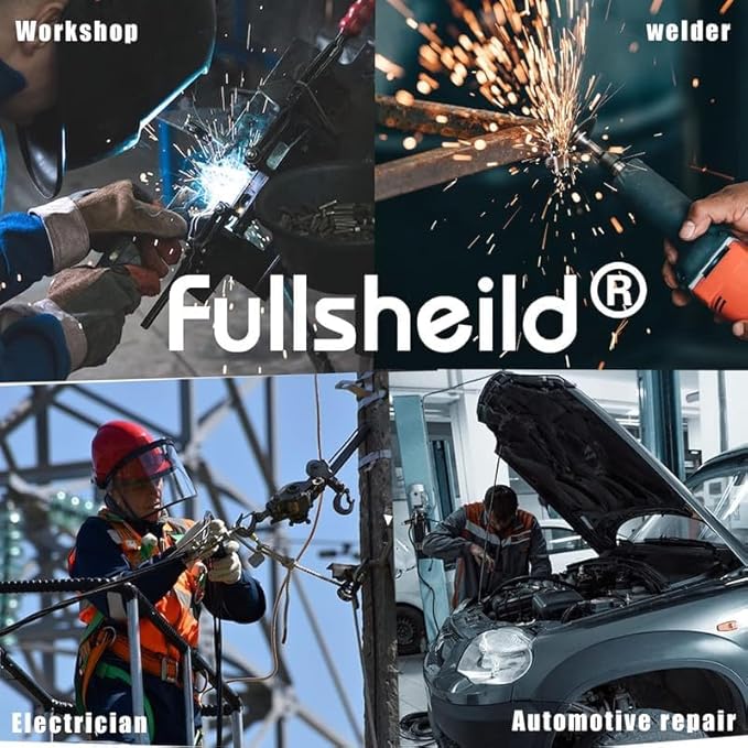 Fullsheild Reversible Welding Cap, Lightweight Cotton Comforts for Safety and Protection, FR 6 Pannel Printed Caps
