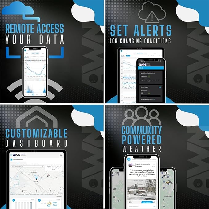 Ambient Weather WS-5000 Ultrasonic Smart Weather Station