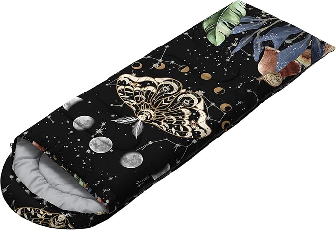 CVHOUSE Camping Sleeping Bags,3 Season Warm & Cool Weather,Lightweight,Waterproof Sleeping Bags for Adults & Kids,Traveling,and Outdoors,Camping Gear Equipment