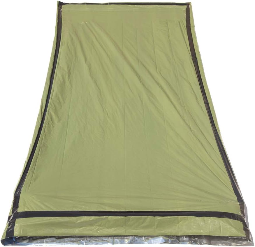 SE Survivor Series Army Green Reusable Bivy Sleeping Bag - EB122GN