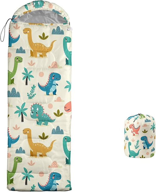 Camping Sleeping Bags Warm & Cool Weather Waterproof Backpacking Sleeping Bag All Seasons Camping, for Adult Kids Boy Girls Camping Gear Equipment, Traveling