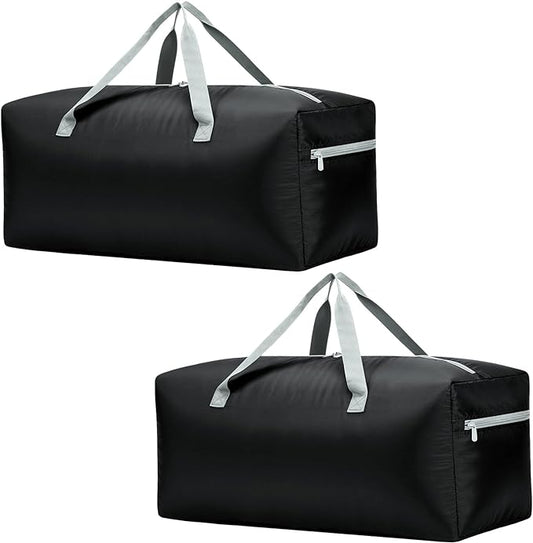 2 Packs Foldable Duffel Bag 30" / 75L Lightweight with Water Rresistant for Travel