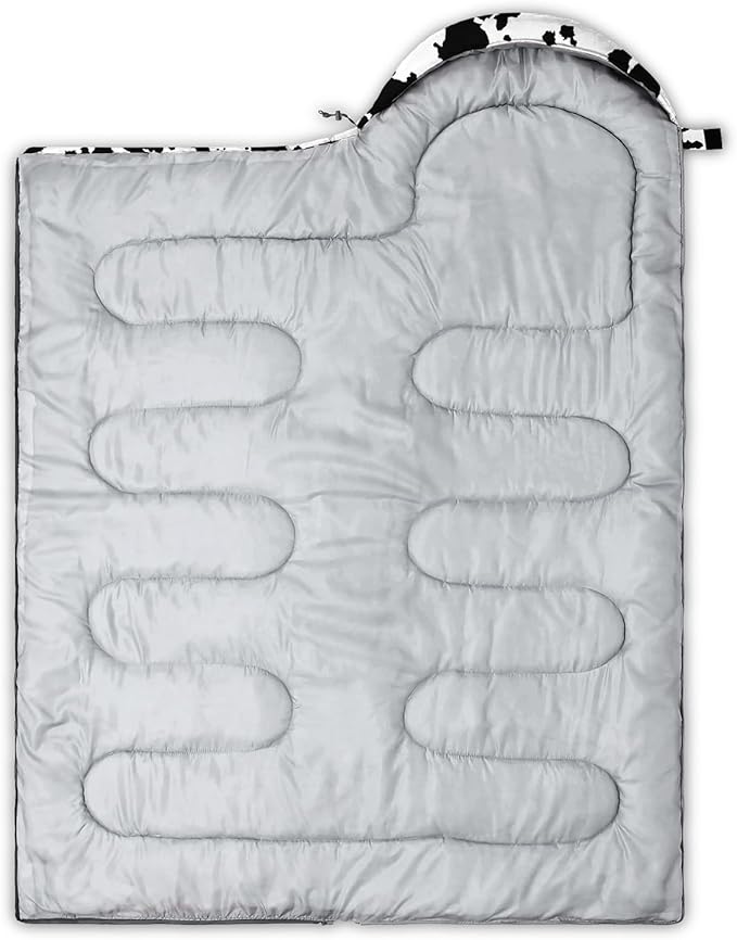 CVHOUSE Camping Sleeping Bags,3 Season Warm & Cool Weather,Lightweight,Waterproof Sleeping Bags for Adults & Kids,Traveling,and Outdoors,Camping Gear Equipment