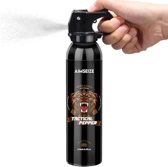 Compact Pepper Spray for Hiking: Maximum Strength Powerful for Camping - Easy Access Outdoor Personal Protection
