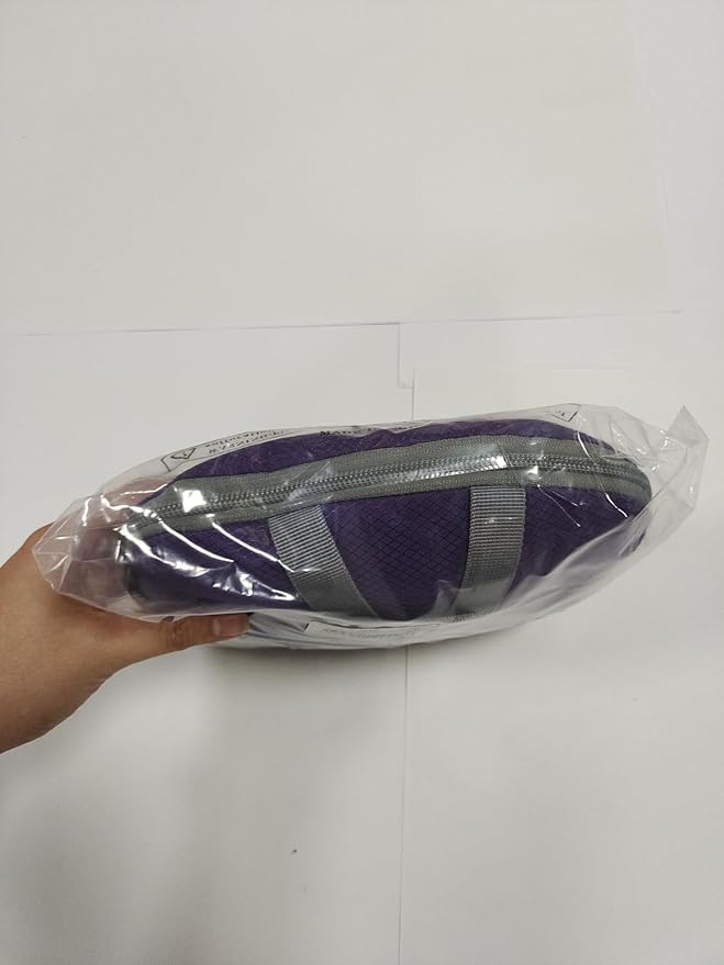 ZOMAKE Lightweight Packable Backpack 30L - Foldable Hiking Backpacks Water Resistant Compact Folding Daypack for Travel(Purple)