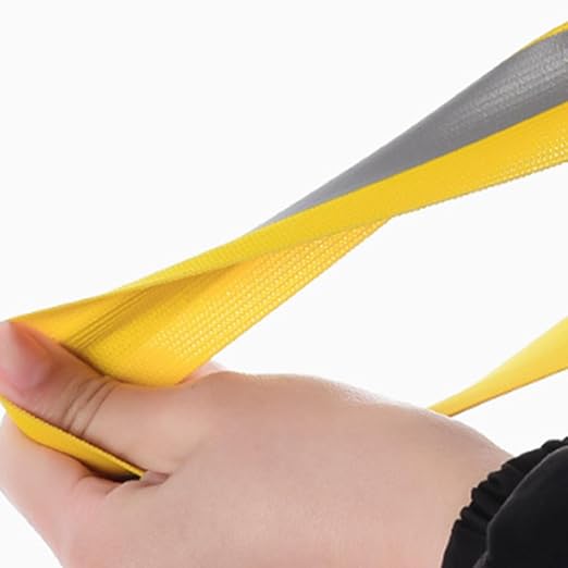 4PCS Reflective Wrist Strap 4x1.5cm Running Safety Gear Reflective Wristbands High Visibility Bike Ankle Bands Reflector Armband Self-Adhesive Reflective Bands for Walking,Night Sports Golden