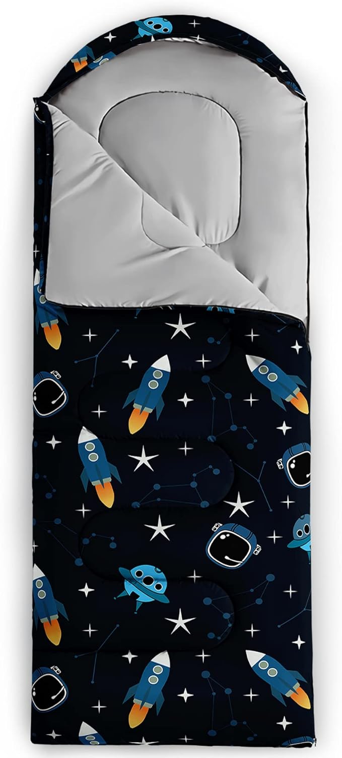 BailiPromise Camping Sleeping Bags,3 Season Warm & Cool Weather,Lightweight,Waterproof Sleeping Bags for Adults & Kids,Traveling,and Outdoors,Camping Gear Equipment