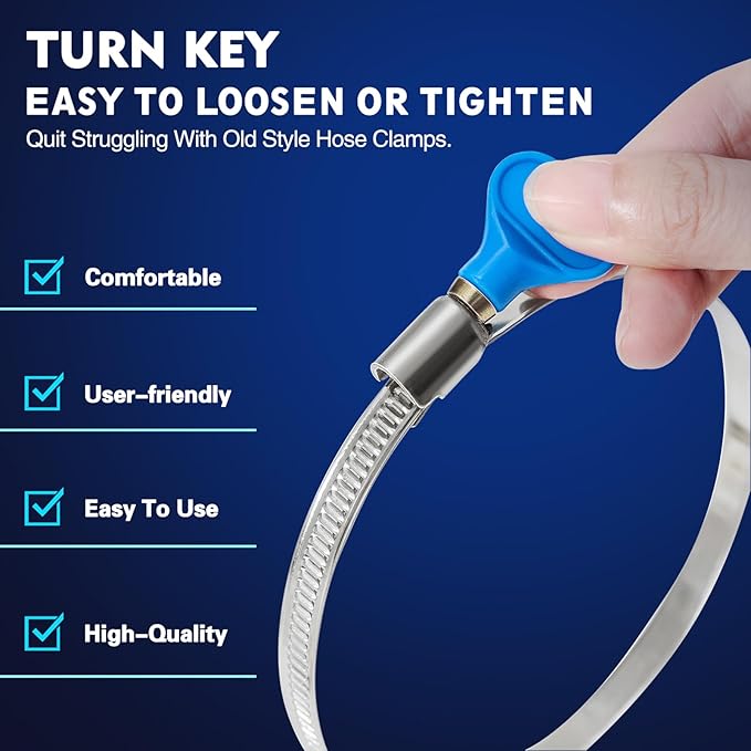 6" x 5' PVC Dust Collection Hose, Puncture-Resistant, Heavy-Duty Flexible Clear Fume Hose with Carbon Steel Wire Coil for Dust Collection Systems, Woodworking, Workshops