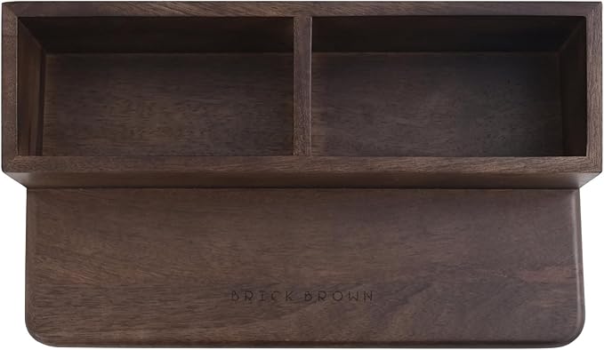 Chic Organizer Makeup & Accessory Desk Organizer for Dressing Tables, Bathrooms, and Kitchens,Table Counter Top Multi-Function Case Holder for Home, Office Bedroom Greywash