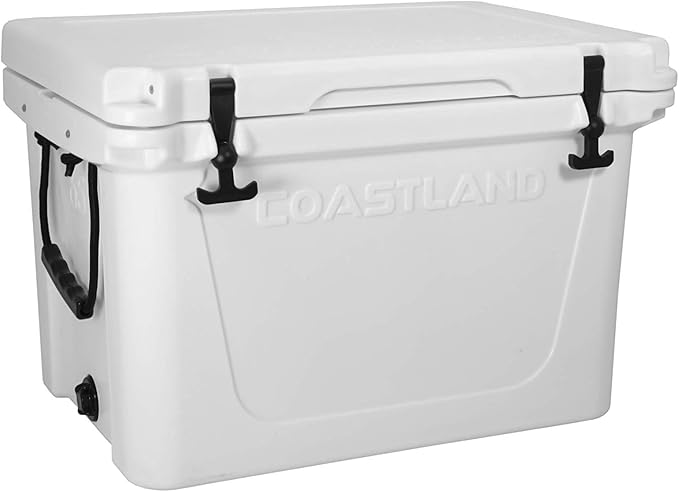 Coastland Delta Series Rotomolded Coolers, Premium Everyday Use Insulated Cooler, Ideal Portable Ice Chest Available in Multiple Capacities & Colors